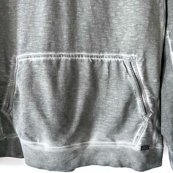 Mens Buckle Henley with long sleeve hoodie - Picture 5 of 8